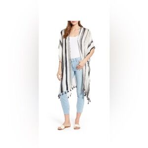 Nordstrom Print Tassel Duster